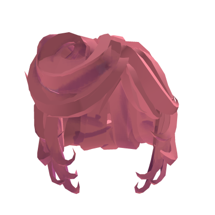 [Undertale Red] Pink Curly Hair (HIGH)