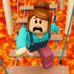100 Player Floor Is LAVA! 🔥 icon