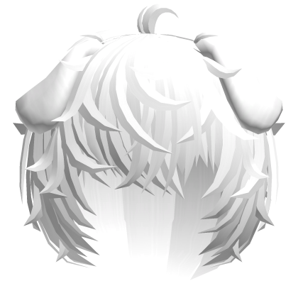 🦴 cute white puppy boy messy kawaii wavy hair