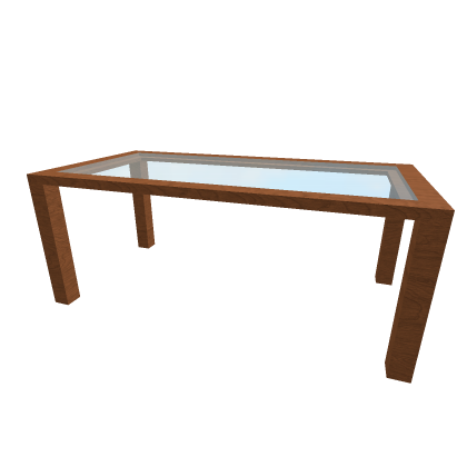 Simple Glass Table