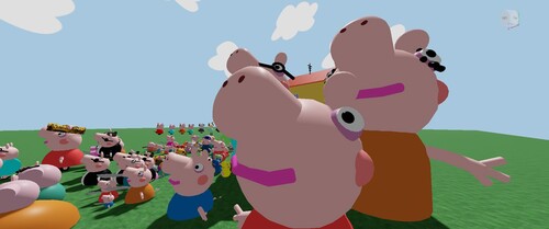 survive all peppa pig famliy