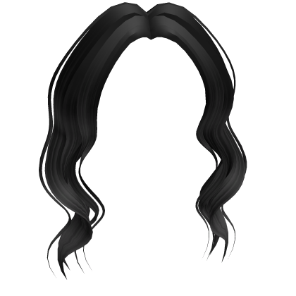 Curly Bangs in Black