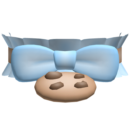 . ‿ ♡ cookie choker in blue .ᐟ.ᐟ