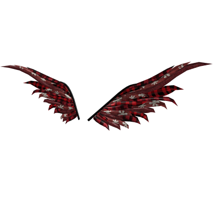 Buffalo Plaid Snowflake Wings thumbnail