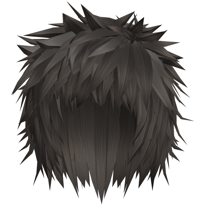 Brown Scene Messy Spiky Emo Boy Hair