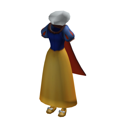 🍎 Snow White's Yellow Princess Dress