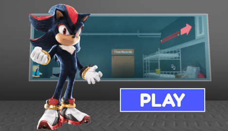 🚨SHADOW THE HEDGEHOG PRISON RUN! (OBBY)💥