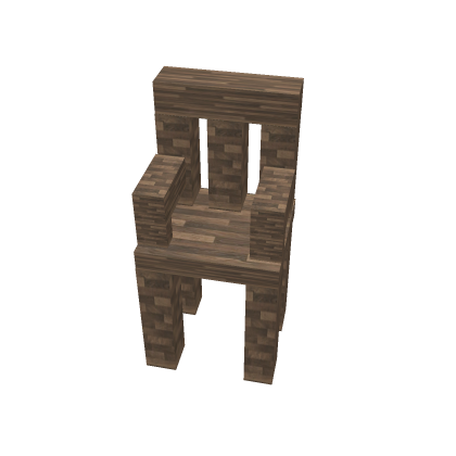 Stained Modern Wood Chair