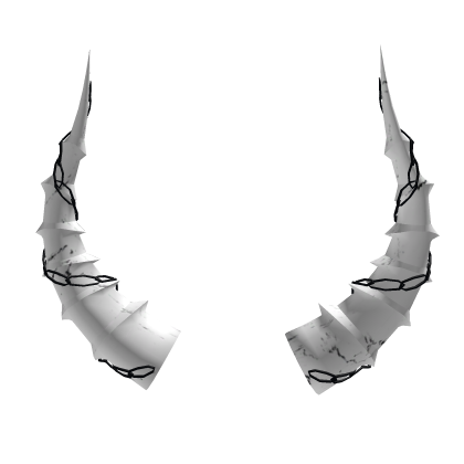 Ivory White Horns — Midnight Chains