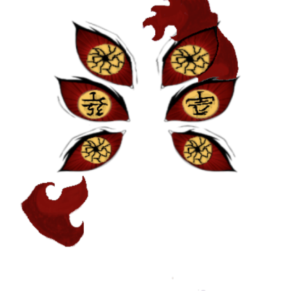 Kokushibo eyes Shindo Life v.II Roblox decal