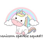Unicorn sparkle squad!!!!