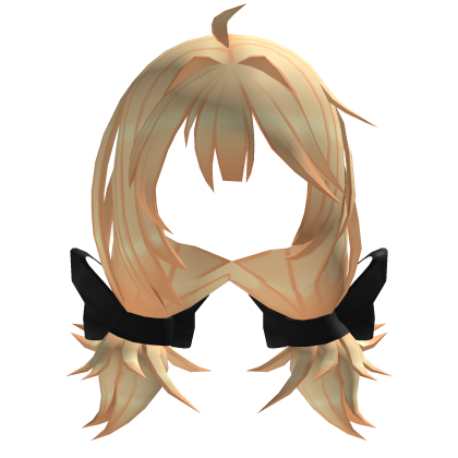 Cutesy Blonde Girl Twin Tails Roblox item