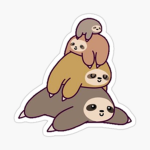Sunflower sloths