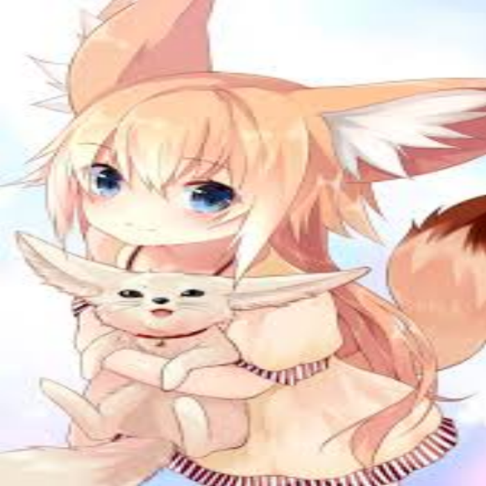 anime cute fox girl  Roblox decal