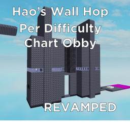 Hao's Wall Hop Per Difficulty Chart Obby: Revamp