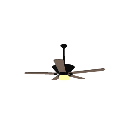 Disneyland train station ceiling fan