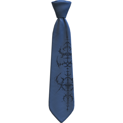 Black Cybersigilism Tie 1.0