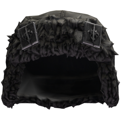 Jet Black Winter Trapper Hat Roblox item