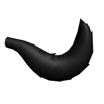 Black Fluffy Neko Tail thumbnail