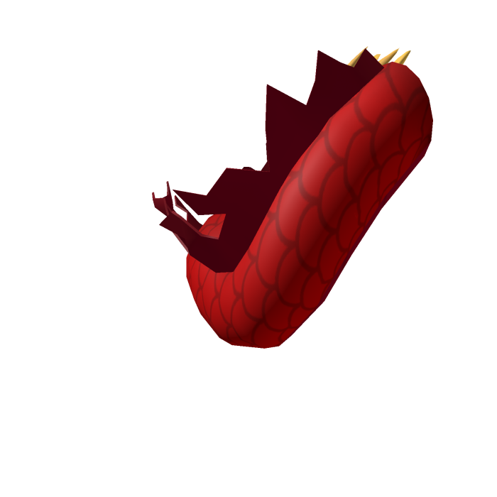 Gold Red Flame Tail