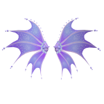 Purple Mermay Wings