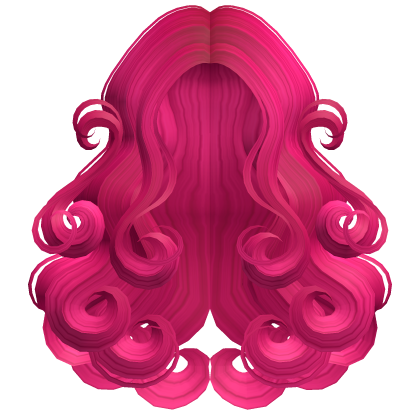Kawaii Cloud Nine Swirls Hot Pink