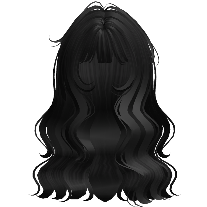 Black Kawaii Hime Wavy Hair