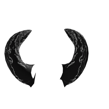 Classic Sinister Chrome Horns