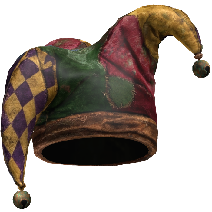 Green & Gold Jester Hat