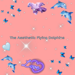 Aesthetic Flying Dolphins