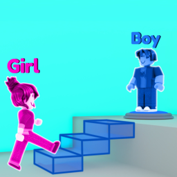 Boy & Girl Teamwork Obby