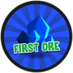 First Ore Roblox badge thumbnail