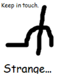 Strange...