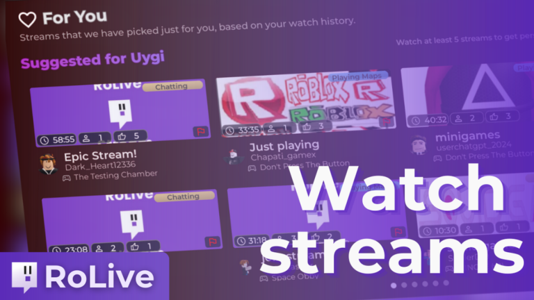 [CLIPS!] RoLive (Live Stream) screenshot 1