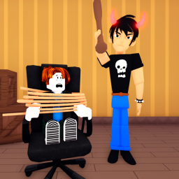 TEAM EVIL BROTHER ESCAPE 🧑 (TEAMWORK OBBY)