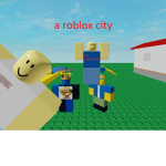 a roblox city
