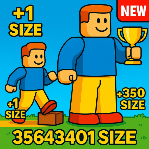 Bigger Every Step! 🎯 official Roblox game thumbnail