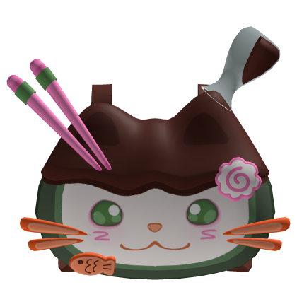 Kawaii Cat Sushi Backpack