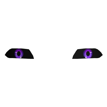 Purple Demonic Eyes (for man face) Roblox item