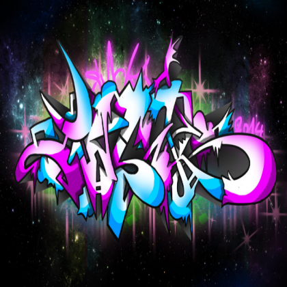 Galaxy Graffiti Roblox decal