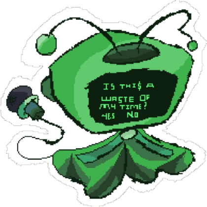 Pixel Vee Sticker [DANDY'S WORLD] Roblox decal