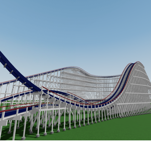 Swamp Fox Roller Coaster Recreation