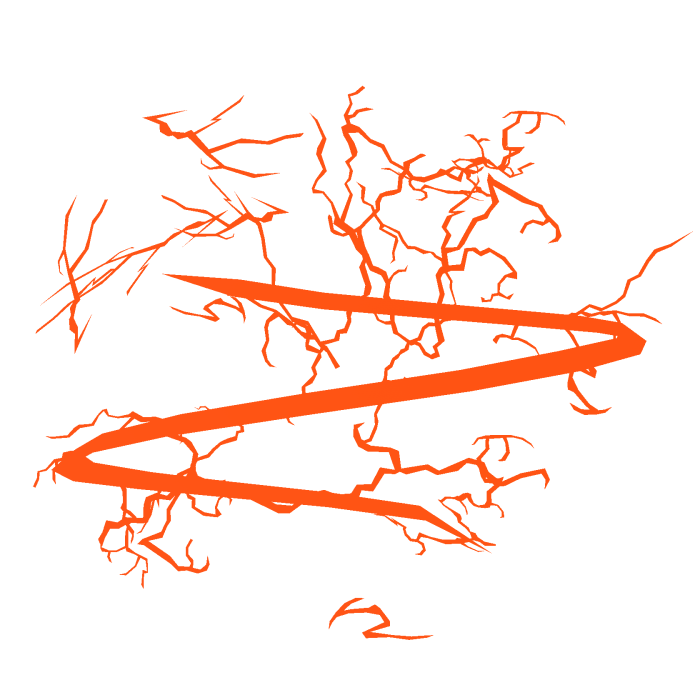 Glowing Orange Anime Energy Aura [Emissive]