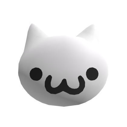 Smug ASCII Cat Head