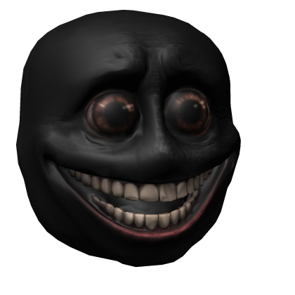 Backwards facing Creepy Horror Head 