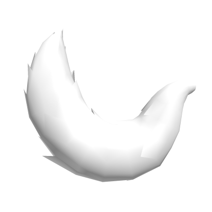 White Mega Fluffy Tail