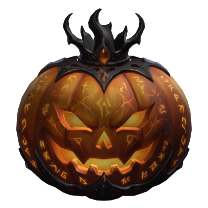 Halloween Pumpkin Head