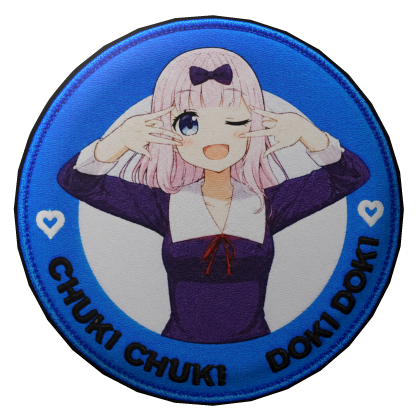 Cute Chuki Doki Anime Girl Arm Patch Roblox item