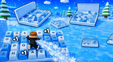 [WORLD 2] Snow Keyboard Escape Roblox place thumbnail