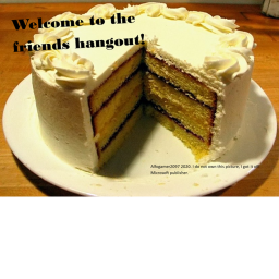 Friends hangout